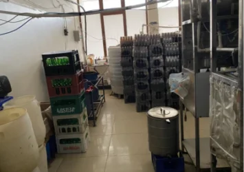 Կասեցվել է ոչ ալկոհոլային խմիչքների արտադրամասի արտադրական գործունեությունը