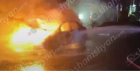 Խոշոր հրդեհ՝ Երևանի Դրամատիկական թատրոնի մոտ