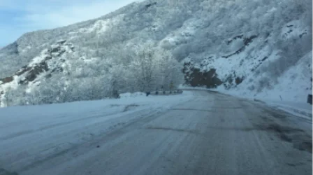 Մեղրիում ձյուն է տեղում․ միջպետական և հանրապետական նշանակության ճանապարհները բաց են