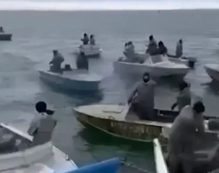 ՏԵՍԱՆՅՈՒԹ․ Կադրեր՝ դիմակավորված ձկնորսների և պարեկների միջև եղած միջադեպից