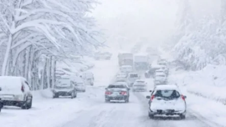 Հարժիս բնակավայրի խաչմերուկի հատվածում բուք է. ավտոճանապարհներին տեղ-տեղ մերկասառույց է