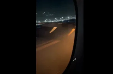 ՏԵՍԱՆՅՈՒԹ. Կադրեր` Տոկիոյի օդանավակայանում բռնկվող ինքնաթիռի ուղևորատար սրահից