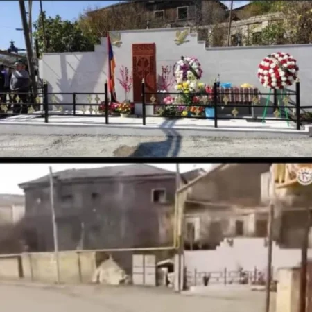 Ադրբեջանցիները շարունակում են կռիվ տալ հայկական խաչքարերի դեմ