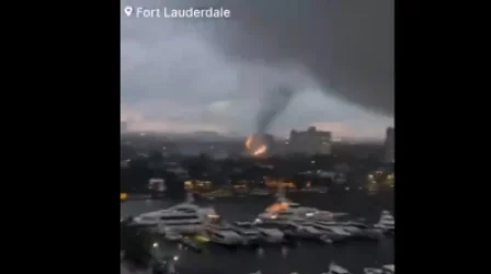ՏԵՍԱՆՅՈՒԹ. Հզոր տորնադո Ֆլորիդայում. հրապարակվել են կադրեր