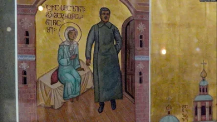 Վրաց եկեղեցին հրաժարվել է հեռացնել Ստալինին պատկերող սրբապատկերը