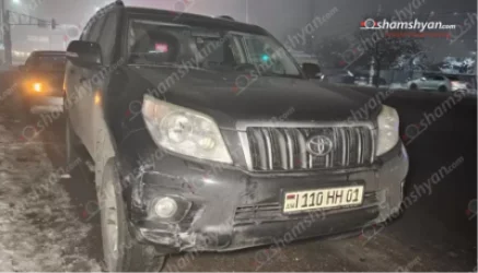 Բախվել են Ալեն Սիմոնյանի ընտանիքին սպասարկող մեքենան և BYD-ը․ վարորդները միմյանց են մեղադրում