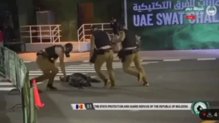 ՏԵՍԱՆՅՈՒԹ. Մոլդովայի իրավապահները գլխիվայր գետնին են գցել «վիրավորին»