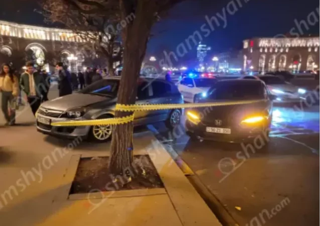 Ավտովթար՝ Հանրապետության հրապարակում. կա տուժած