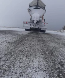 Աբովյան-Չարենցավան ավտոճանապարհին տեղ-տեղ մերկասառույց է