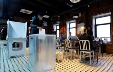 Ընտրությունների առաջին երկու օրերին Մոսկվայում նախագահական ընտրություններին մասնակցել է ավելի քան 4 միլիոն մարդ