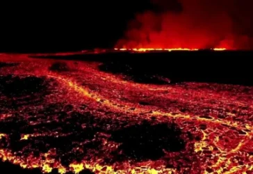 ՏԵՍԱՆՅՈՒԹ. Հրաբխի ժայթքման պատճառով տարհանվել են քաղաքացիներ. Իսլանդիա