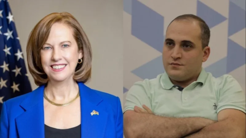 Նարեկ Սամսոնյանի՝ ԱՄՆ դեսպանին ուղղված նամակը դեսպանատանը չվերցրեցին. հայտնի է պատճառը