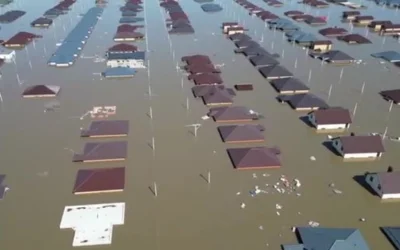 ՏԵՍԱՆՅՈՒԹ․ Տներն ամբողջությամբ ջրի տակ են անցել․ իրավիճակն՝ Օրենբուրգում