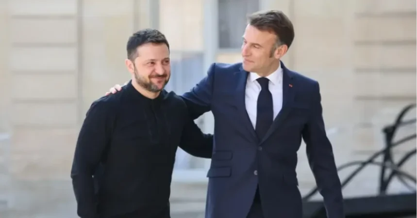 Զելենսկին ժամանել է Ֆրանսիա՝ Մակրոնի հետ բանակցությունների համար