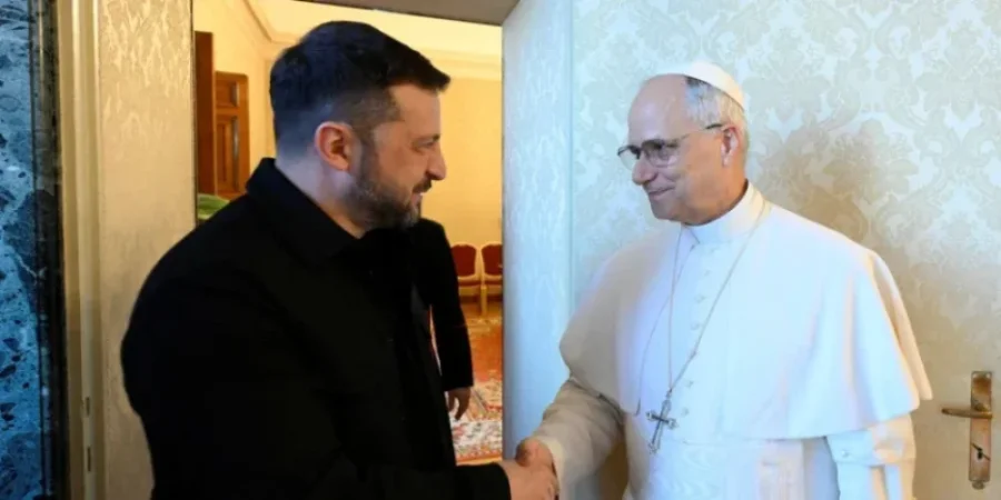 Հռոմի պապի ուղերձը` Զելենսկիին