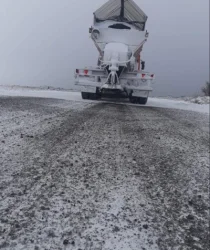 Ավտոճանապարհներին իրականացնում են մաքրման և աղ-ավազով մշակման աշխատանքներ. մերկասառույց է