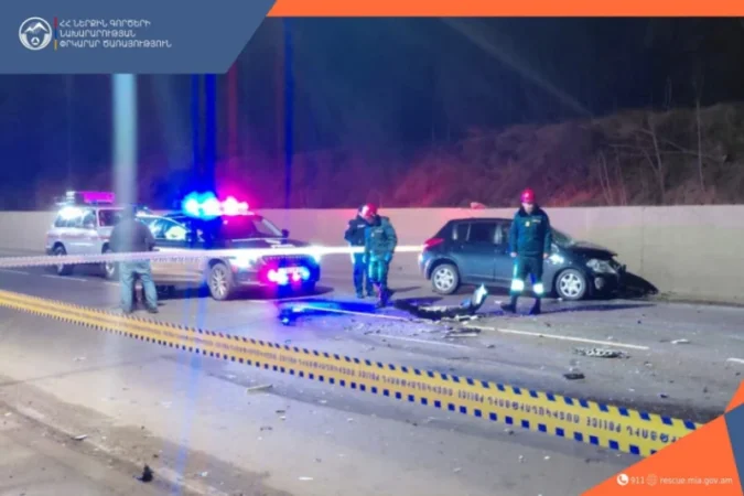 Կապան-Երևան ճանապարհին մեքենաներ են բախվել. ճանապարհը դարձել էր երկկողմանի փակ. վիրավոր կա