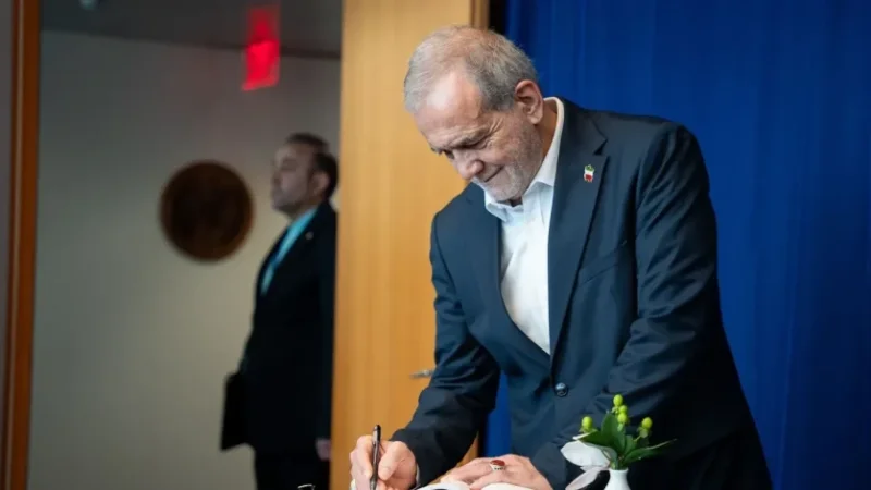 Իրանը կողմ է Միացյալ Նահանգների հետ լարվածության խաղաղ կարգավորմանը․ Փեզեշքիան