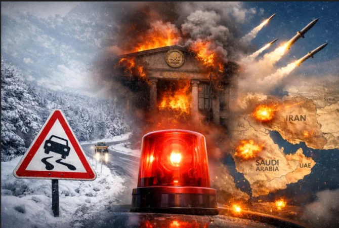 Լուրերը մեկ տողով. ՀՀ ճանապարհների վիճակ, ԱԱԾ շենքի հրկիզման փորձի մանրամասներ և լարվածություն Մերձավոր Արևելքում 