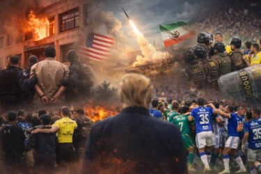 Լուրերը մեկ տողով. Իրան–ԱՄՆ լարվածություն, ԱԱԾ շենքի հրկիզման փորձ և զանգվածային ծեծկռտուք ֆուտբոլում