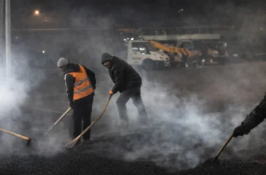 Երևանում շարունակվում են  փոսալցման աշխատանքները