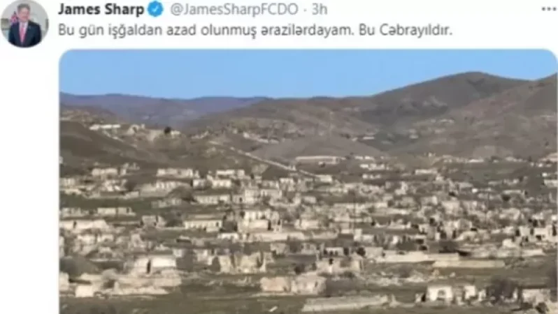 Ադրբեջանում Մեծ Բրիտանիայի դեսպանն այցելել է Ջեբրաիլ