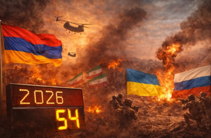 Լուրերը մեկ տողով. 2026-ը ձևավորվում է որպես ճգնաժամերի տարի. Հայաստանի ինդեքսը բարձրանում է