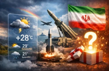 Լուրերը մեկ տողով.  Եղանակային կանխատեսումներ, Իրանը հայտարարել է նոր զինատեսակի կիրառման  մասին, Իրանը ակնարկել է առաջիկա «անակնկալների» մասին 