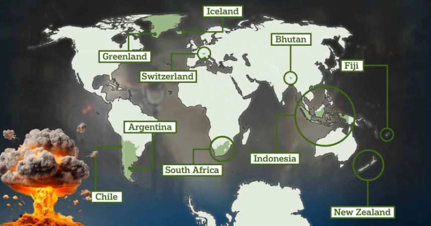 6 ամենապահաով երկրները Համաշխարհային պատերազմի ժամանակ ապրելու համար