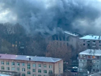 Այրվում է չգործող «Կանազ» մշակույթի տան շենքը