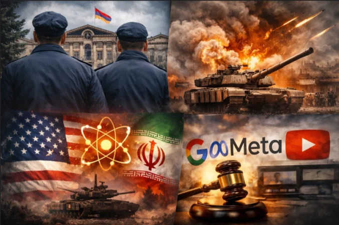 Լուրերը մեկ տողով. Միջադեպ՝  ԱԺ-ի դիմաց,  Մերձավոր Արևելքում լարվածությունը շարունակում է, Ռուսաստանը սկսել է աջակցություն տրամադրել Իրանին 