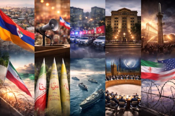 Լուրերը մեկ տողով. Ալեն Սիմոնյանի միջադեպից մինչև Իրանի սպառնալիքներ․ լարված օր տարածաշրջանում