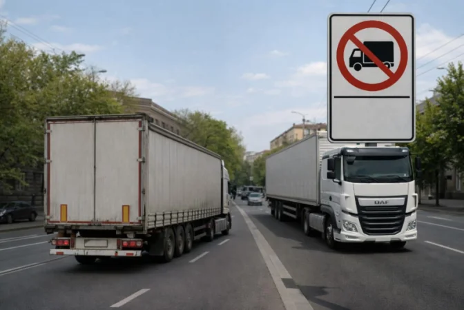 Վաղվանից Երևանում բեռնատարների համար նոր ժամային սահմանափակում կգործի