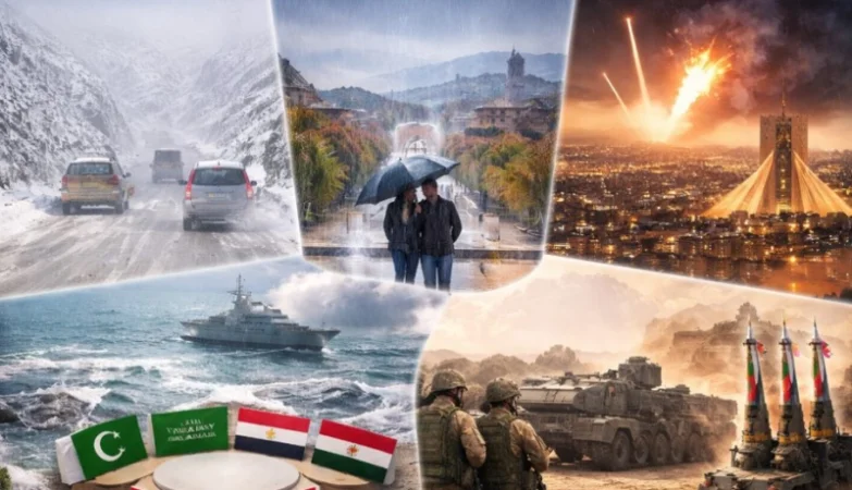 Լուրերը մեկ տողով. Փակ Լարս ու անձրև Հայաստանում, Մերձավոր Արևելքում՝ հարվածներ, սպառնալիքներ ու նավթային մեծ խաղ