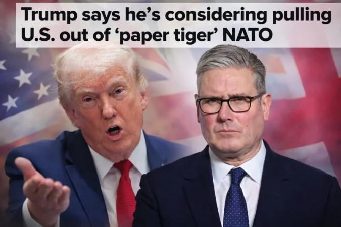 Սթարմերը պատասխանել է Թրամփի սպառնալիքներին