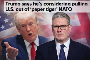 Սթարմերը պատասխանել է Թրամփի սպառնալիքներին