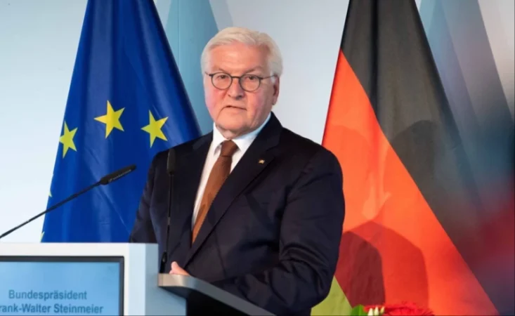 Գերմանիայի նախագահը իր սոցցանցում կիսվել է Արցախի դրոշով