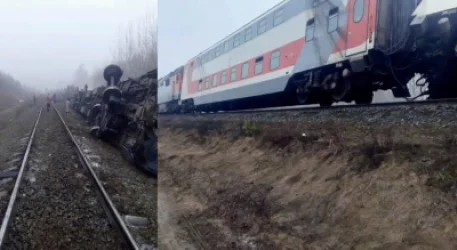 Ռուսաստանում ուղևորատար գնացքի յոթ վագոն դուրս է եկել գծերից. կան տուժածներ
