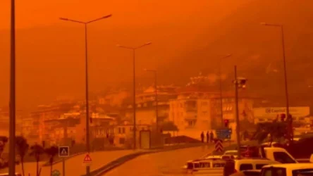 ԼՈՒՍԱՆԿԱՐՆԵՐ. Թուրքիայի երկինքը կարմրանարնջագույն է դարձել