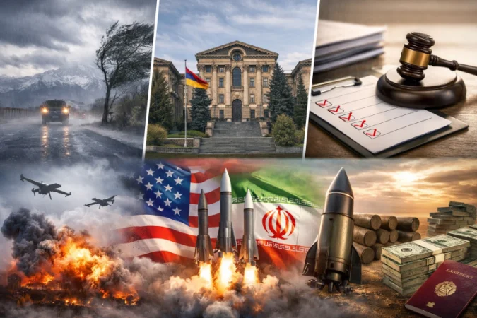 10:00 Լուրերը մեկ տողով. Եղանակային կտրուկ փոփոխություն և քաղաքական թեժ իրադարձություններ Հայաստանում ու աշխարհում