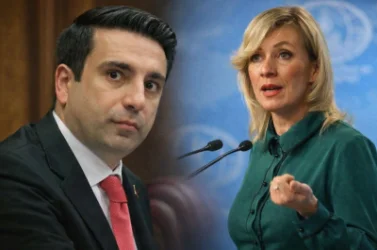 ՏԵՍԱՆՅՈՒԹ․ Զախարովան անզուսպ ծիծաղել է՝ Ալեն Սիմոնյանին մեկնաբանելու հարցի ժամանակ