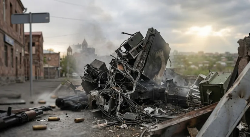 17:00 Լուրերը մեկ տողով.  Կրակահերթ Էջմիածնում, ռադարի կործանում և հրադադարի հույս