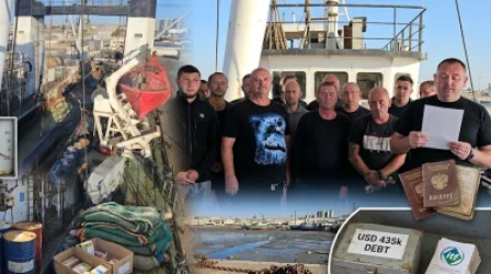 ՏԵՍԱՆՅՈՒԹ. Ռուս նավաստիները չեն կարողանում տուն վերադառնալ