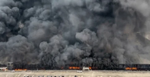 ՏԵՍԱՆՅՈՒԹ. Խոշոր հրդեհ` BYD գործարանի տարածքում