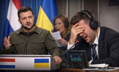 ՏԵՍԱՆՅՈւԹ. Զելենսկու թարգմանիչը հայհոյել է մամուլի ասուլիսից հետո