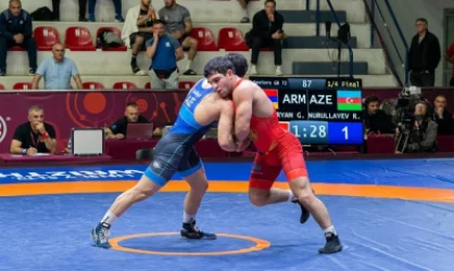 Հայ ըմբիշը հաղթել է ադրբեջանցի մրցակցին