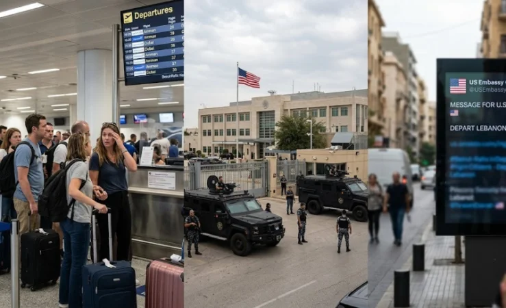 Լիբանանում ԱՄՆ դեսպանատունը կոչ է արել իր քաղաքացիներին անհապաղ լքել երկիրը