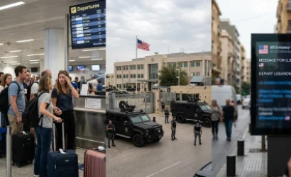 Լիբանանում ԱՄՆ դեսպանատունը կոչ է արել իր քաղաքացիներին անհապաղ լքել երկիրը