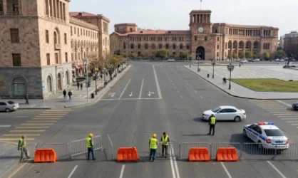 Ապրիլի 25-ին Երևանի կենտրոնում երթևեկությունը կսահմանափակվի