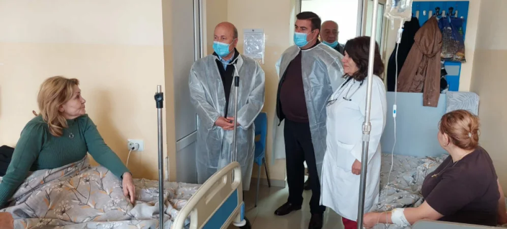 Բյուրեղավանում համաճարակի հետևանքով շուրջ երեք տասնյակ քաղաքացի ստացիոնար բուժման մեջ է